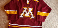 2003-2005 Mission Authentic Game Issued Gophers Away Jersey