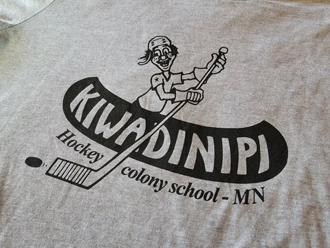 Kiwadanipi Minnesota Hockey Colony School T-Shirt