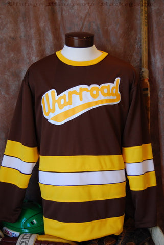 1950 Era Warroad Warriors High School Hockey Jersey