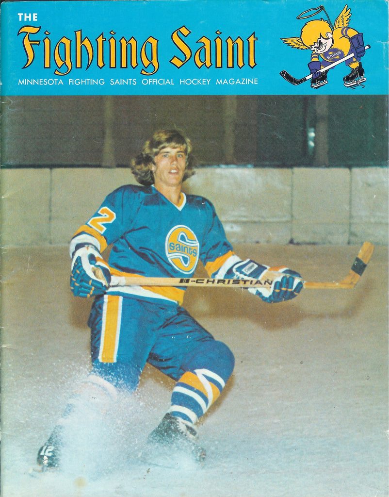 Minnesota Fighting Saints Jersey (BLANK) – Vintage Ice Hockey