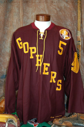 1958-1959 Minnesota Gophers Hockey Jersey