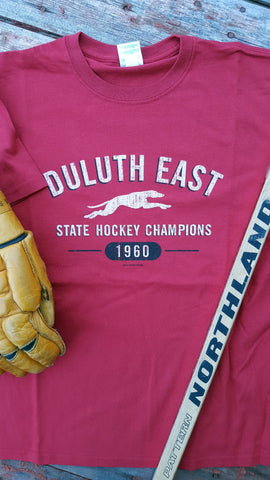 1960 Duluth East Greyhounds State Hockey Champions