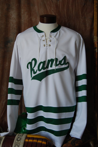 1962/2007 Roseau Rams High School Hockey Jersey