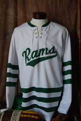 1962/2007 Roseau Rams High School Hockey Jersey