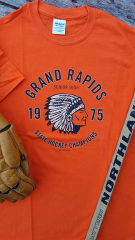 1975 Grand Rapids Indians State Hockey Champions