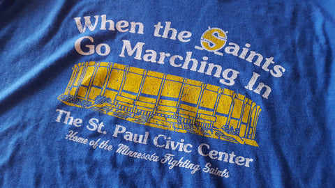 St. Paul Civic Center - MN Fighting Saints T-Shirt