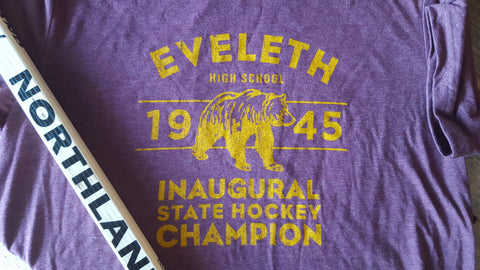 1945 Eveleth Golden Bears State Hockey Champions