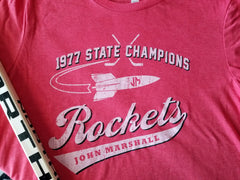 1977 John Marshall Rockets State Hockey Champions