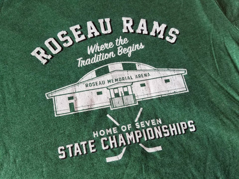 Roseau Rams/Memorial Arena State Hockey Champions