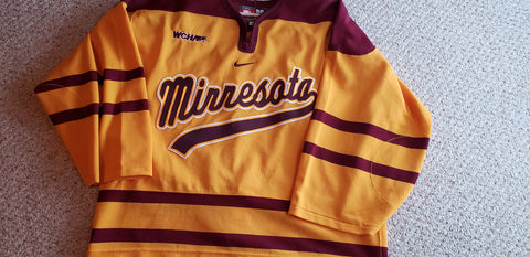 2008 Nike Authentic Game Issued Gophers Alternate Jersey