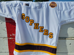 2020-2021 Minnesota Gophers Hockey 100th Season Throwback Jersey