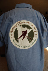 Vintage Minnesota Hockey Mechanic Shirt