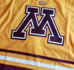 2005-2006 Easton Authentic Game Issued Gophers Alternate Jersey