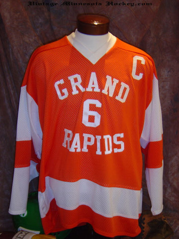 1970's era Grand Rapids High School Hockey Jersey