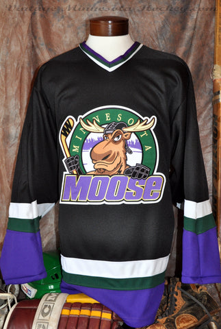 1994-1996 Minnesota Moose Away Hockey Jersey