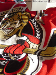 Sew Large Patch/Crest to jersey