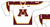 2005-2006 Easton Authentic Game Issued Gophers Home Jersey