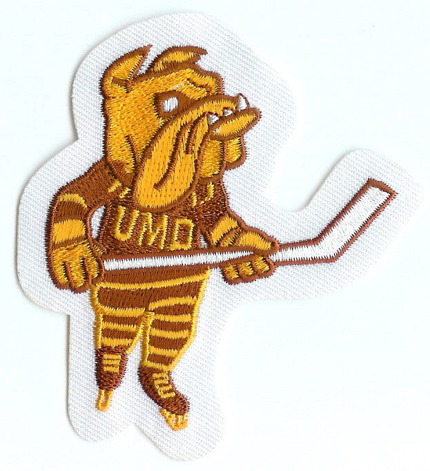 UMD Bulldog Hockey Vintage Style Tee - Jersey City Screen Printing and  Embroidery